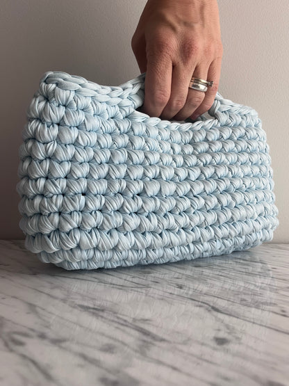 BASKET BAG SKY BLUE