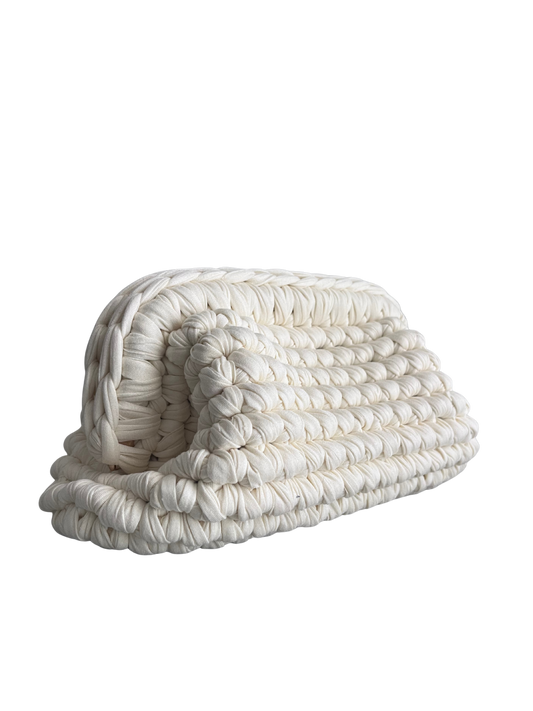 CLUTCH BAG MILKY WHITE